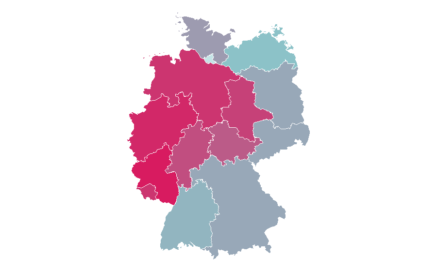 Affinity by region — Juice Wrld, Germany