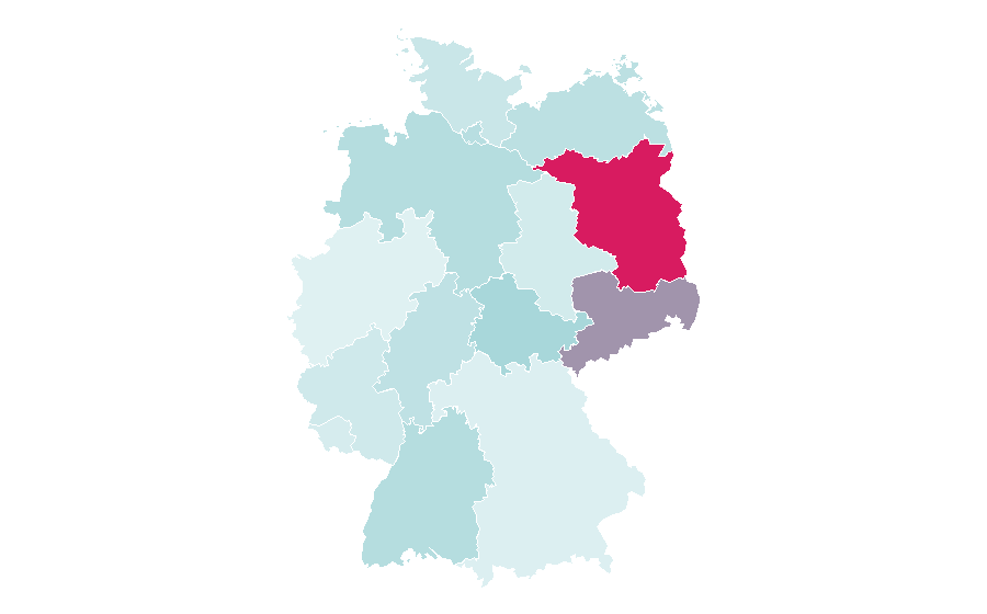 Affinity by region — Juli Zeh, Germany