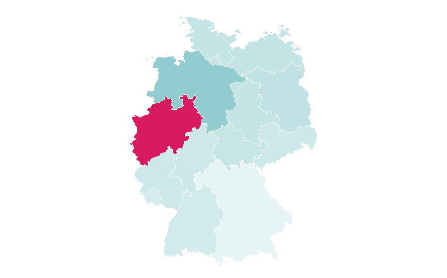 Affinity by region — Julian Brandt, Germany