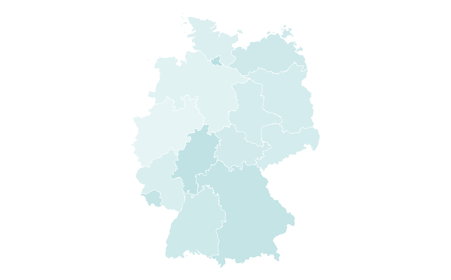Affinity by region — Julieta Venegas, Germany