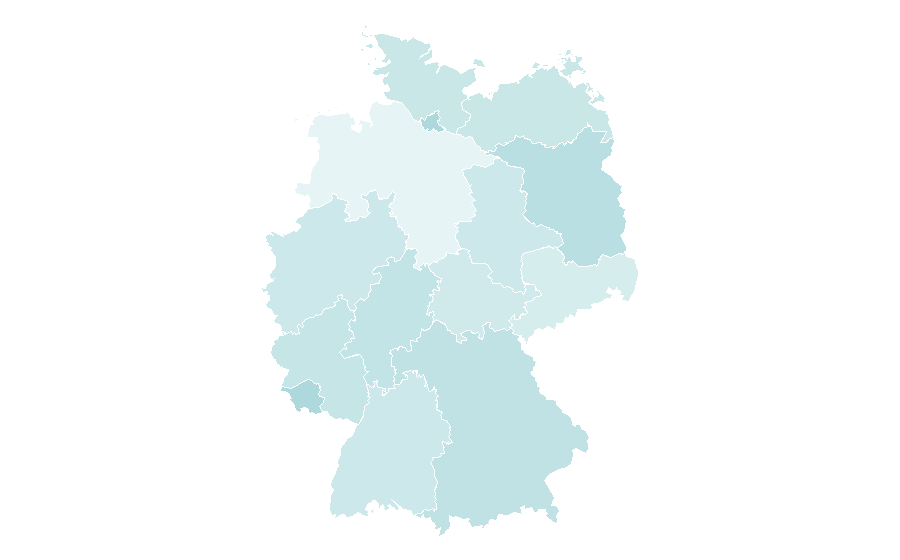 Affinity by region — Juliette Binoche, Germany