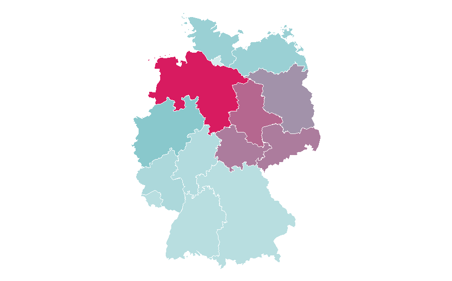 Affinity by region — Jumanji, Germany