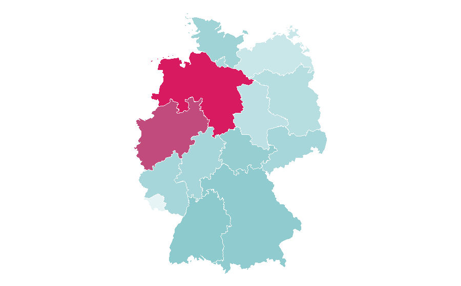 Affinity by region — Jumpsuit, Germany