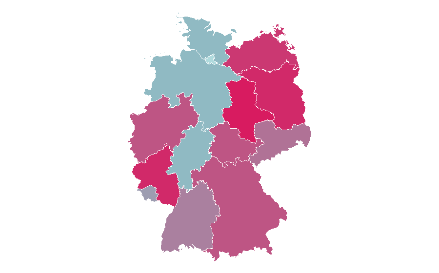 Affinity by region — Just Go with It, Germany