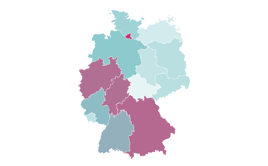 Affinity by region — Justin Baldoni, Germany
