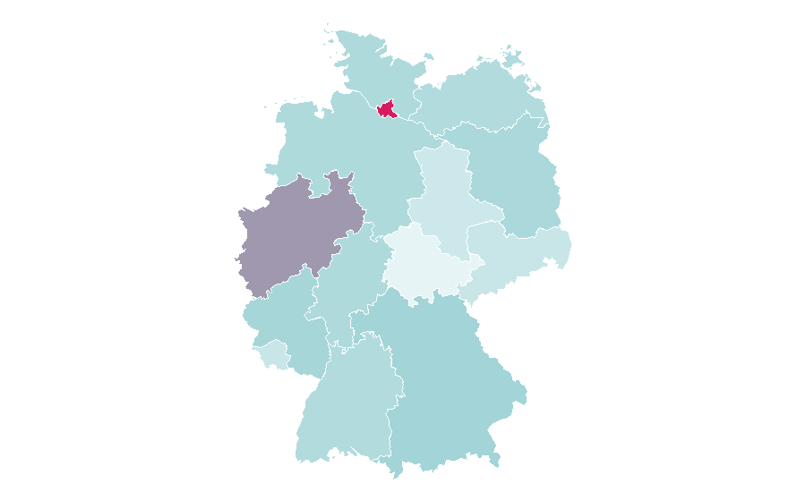 Affinity by region — Justin Timberlake, Germany