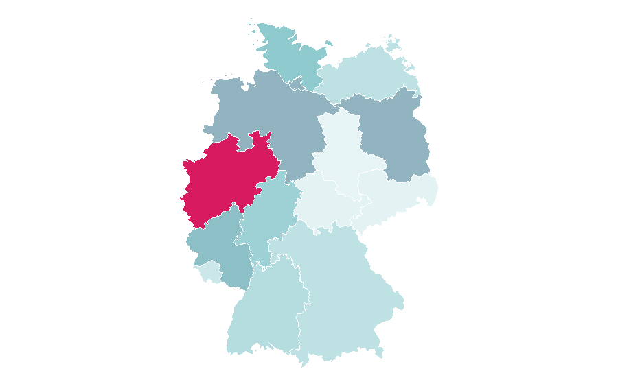 Affinity by region — Justyna Steczkowska, Germany