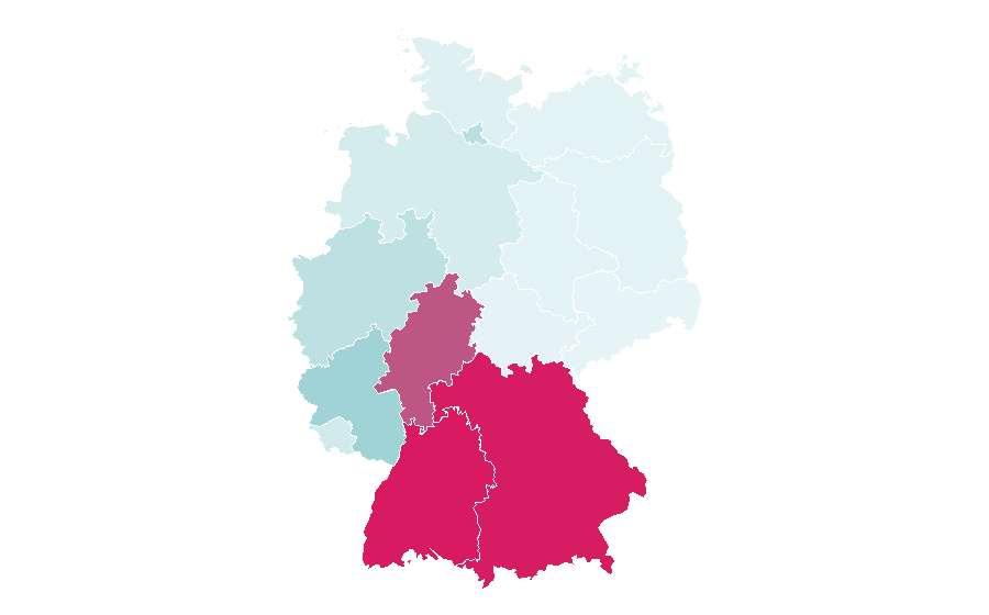 Affinity by region — Jutarnji list, Germany