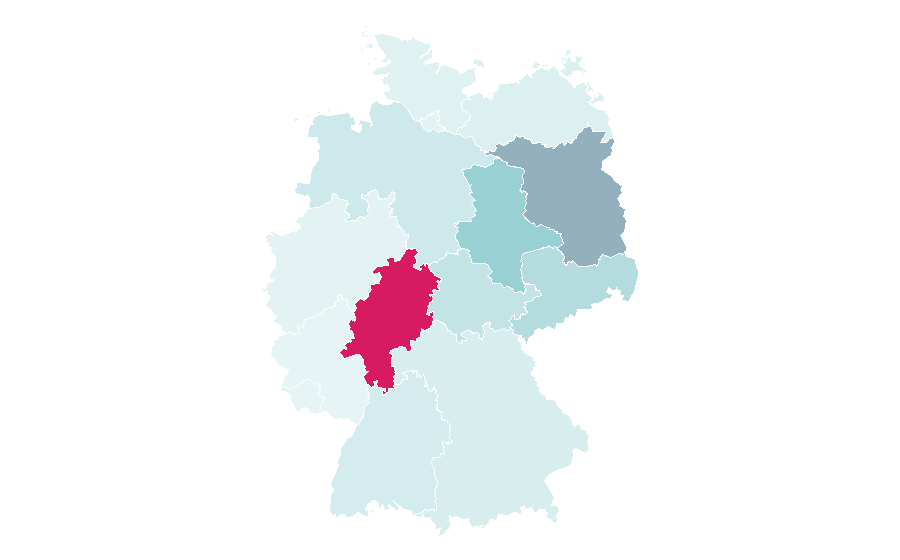 Affinity by region — Jutsu (Naruto), Germany
