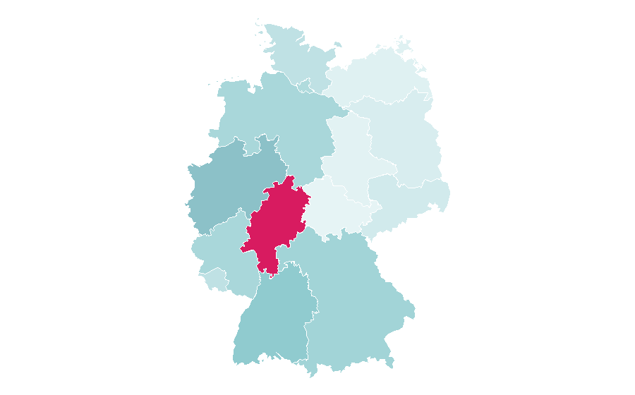 Affinität nach Region — K (anime), Deutschland