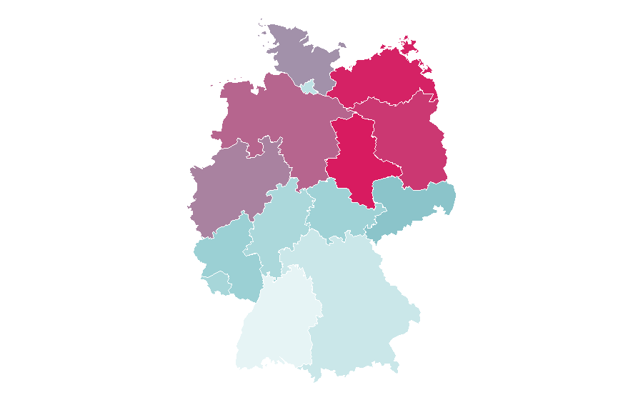Affinity by region — Kader Loth, Germany
