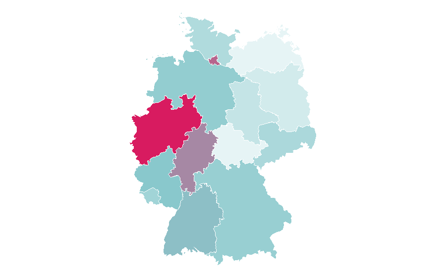 Affinity by region — Kaiju, Germany