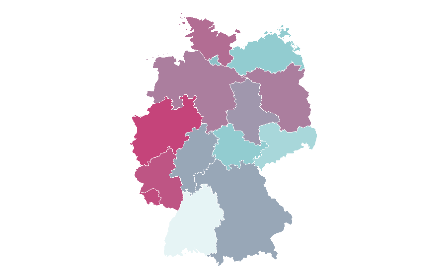 Affinity by region — Kaitlin Olson, Germany