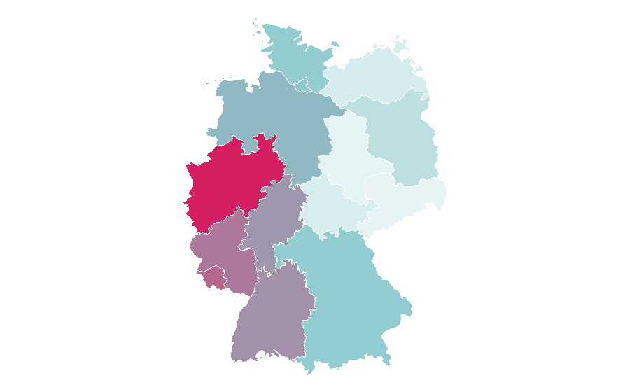 Affinity by region — Kaká, Germany