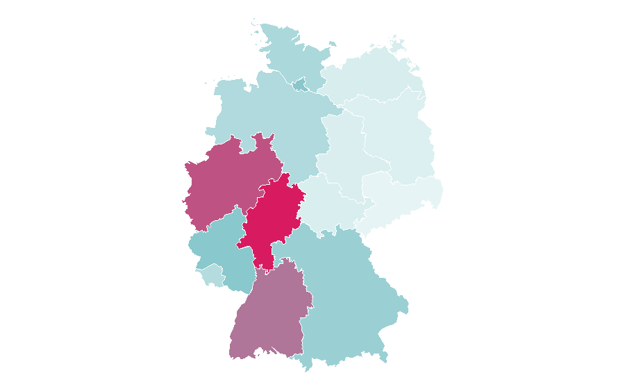 Affinity by region — Kanal D, Germany