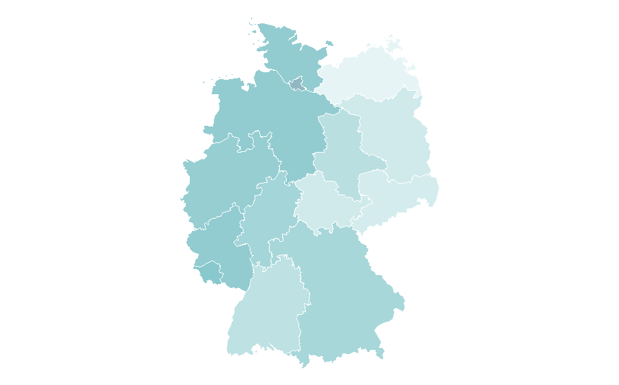 Affinity by region — Karen Carpenter, Germany