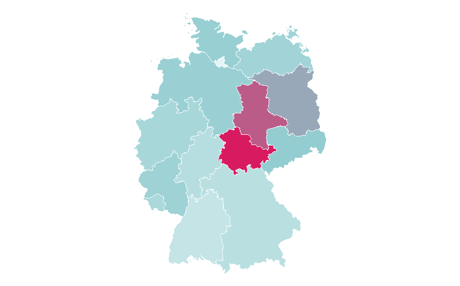 Affinity by region — Karen Gillan, Germany