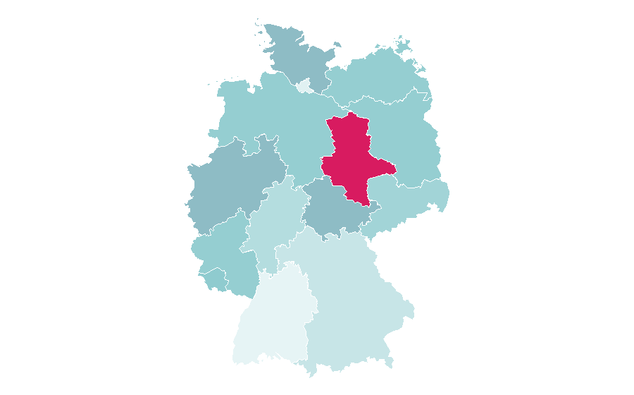 Affinity by region — Karl Urban, Germany