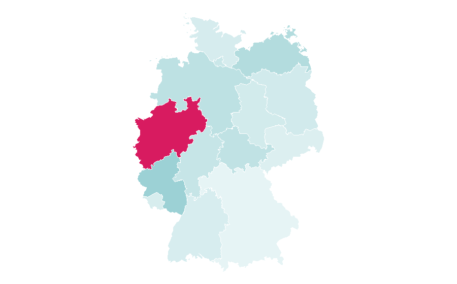 Affinity by region — Karneval (manga), Germany