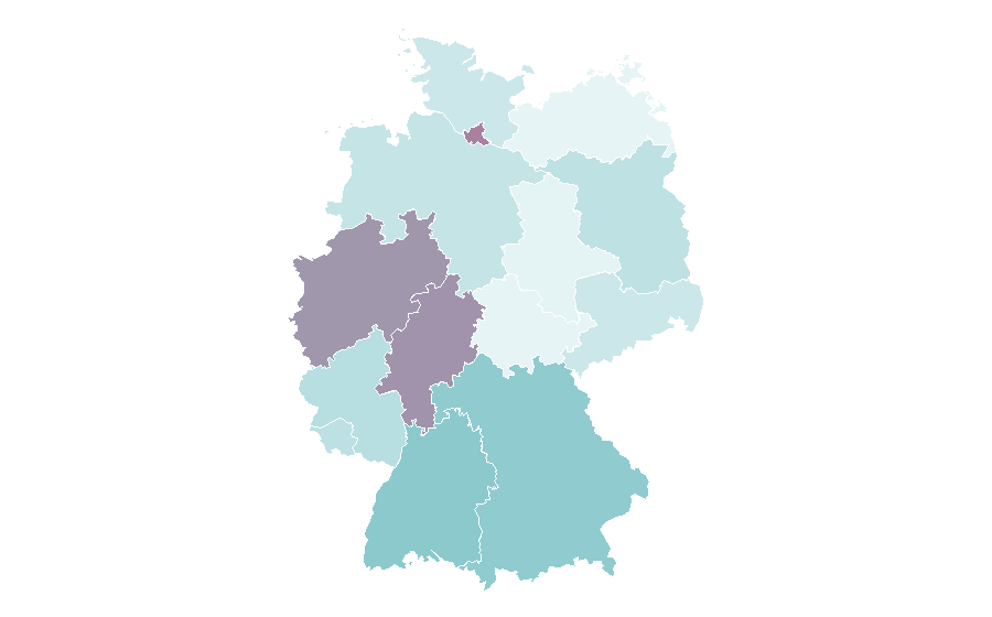 Affinity by region — KaRoL G, Germany