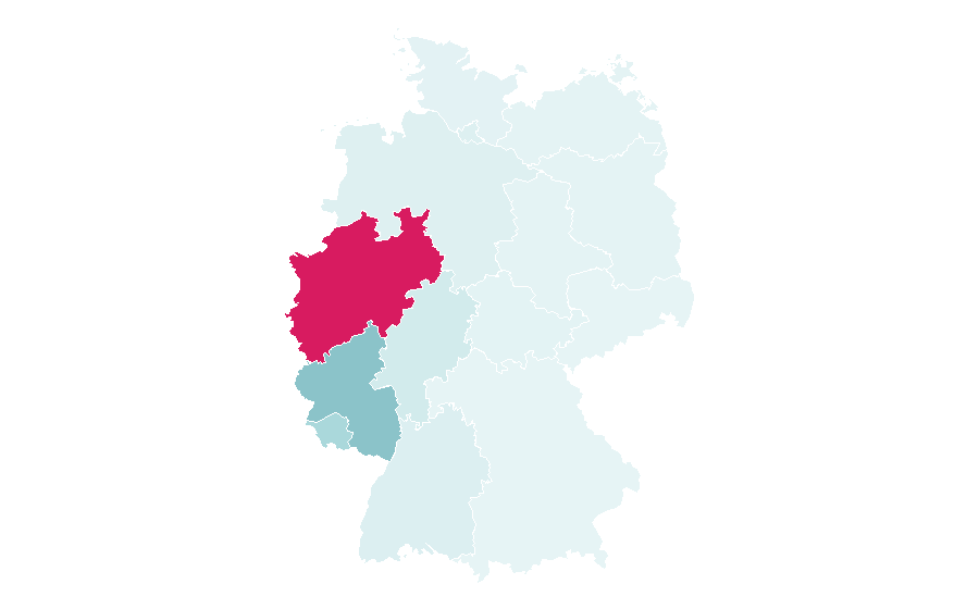 Affinity by region — Kasalla, Germany