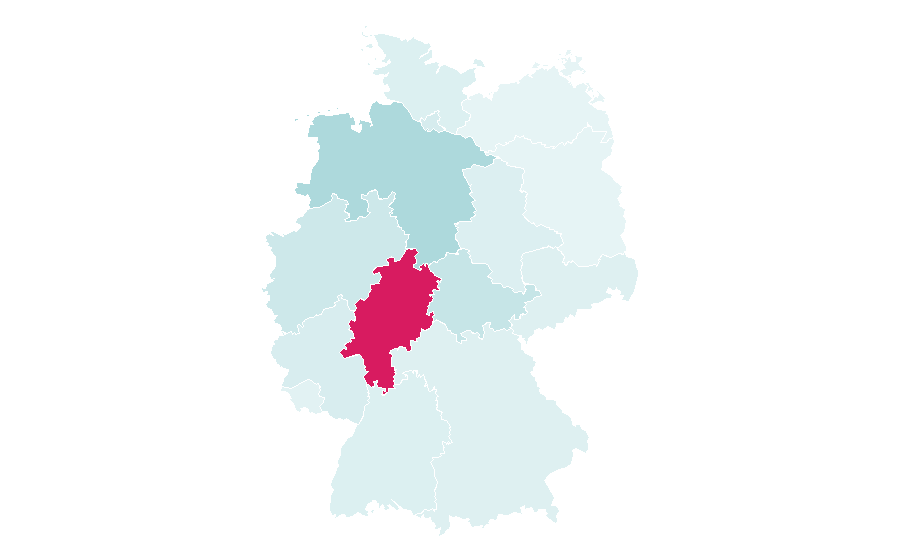 Affinity by region — Kassel, Germany