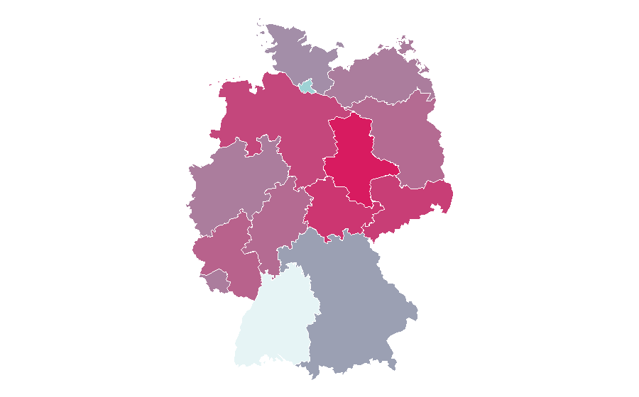 Affinity by region — Kat Dennings, Germany