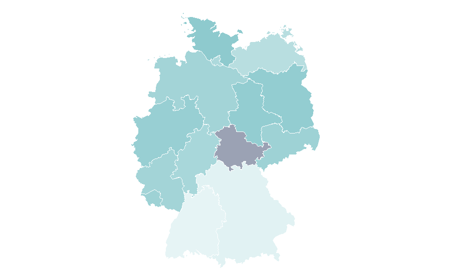 Affinity by region — Kate Bush, Germany
