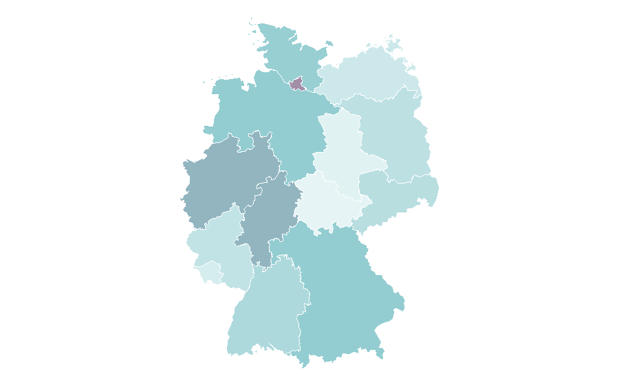 Affinity by region — Katie Price, Germany
