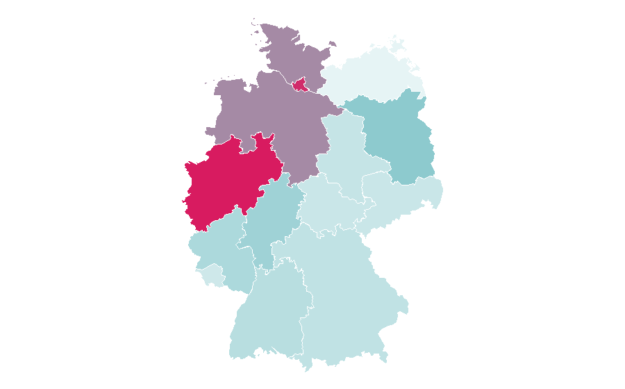Affinity by region — Katjes, Germany