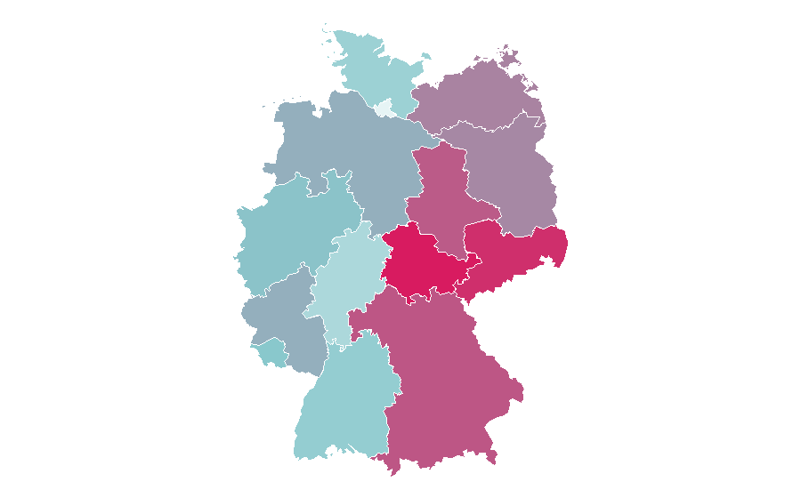 Affinity by region — Katrin Müller-Hohenstein, Germany