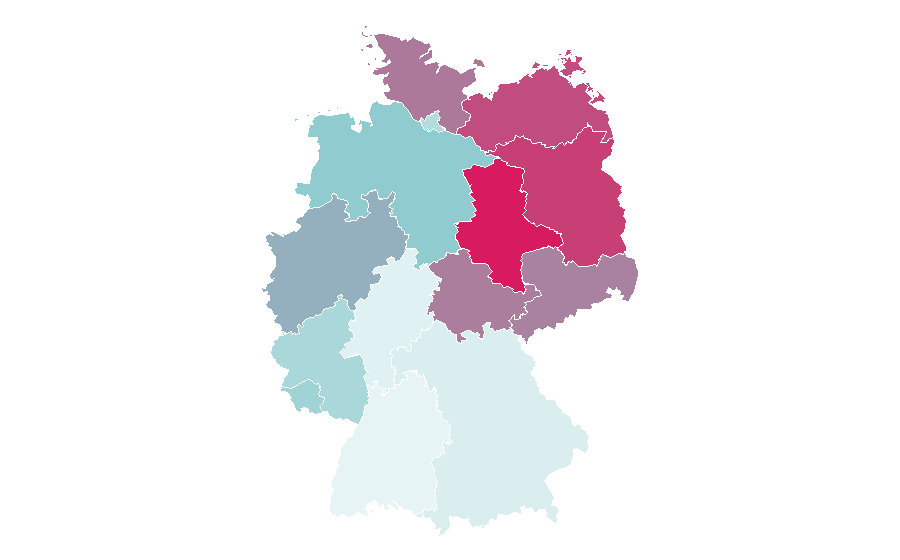 Affinity by region — Katy Karrenbauer, Germany