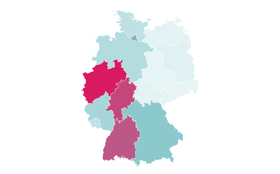 Affinity by region — Kayseri, Germany