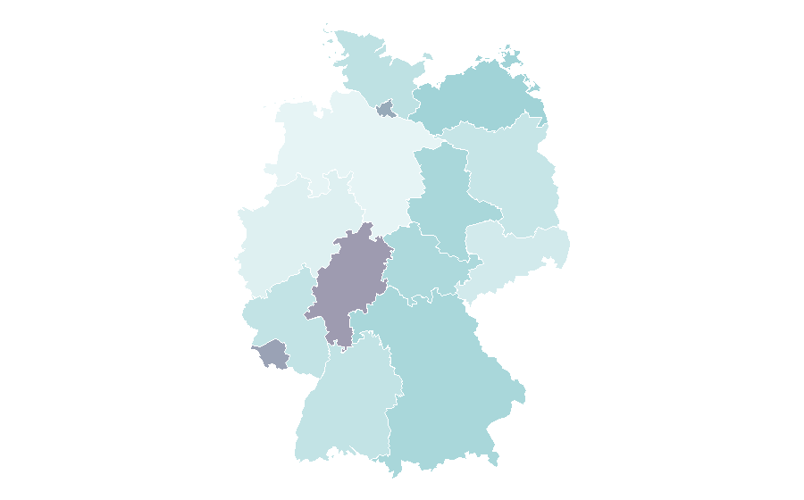 Affinity by region — Kebaya, Germany