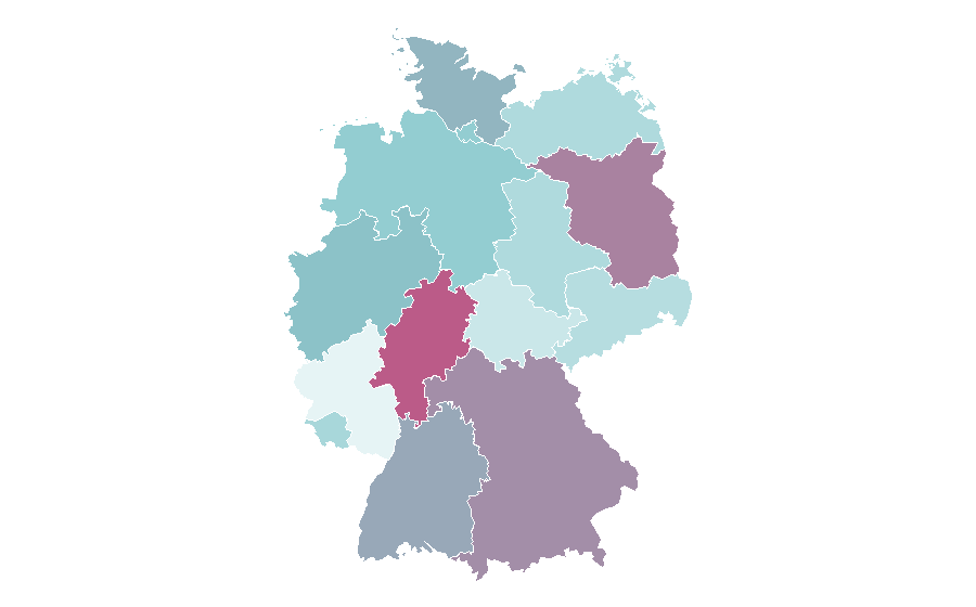 Affinity by region — Keith Urban, Germany