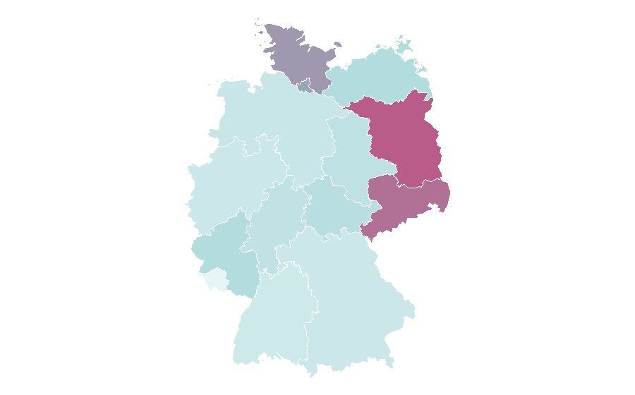 Affinity by region — Ken Jebsen, Germany