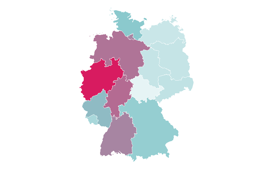 Affinity by region — Kevin De Bruyne, Germany