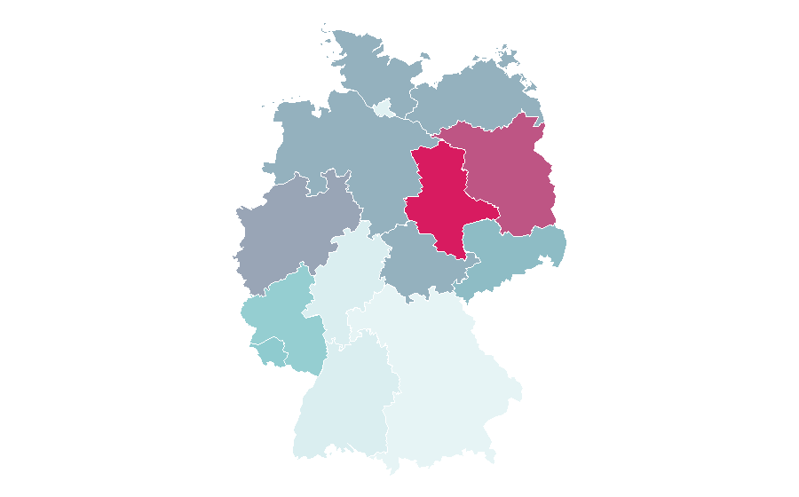 Affinity by region — Kevin James, Germany