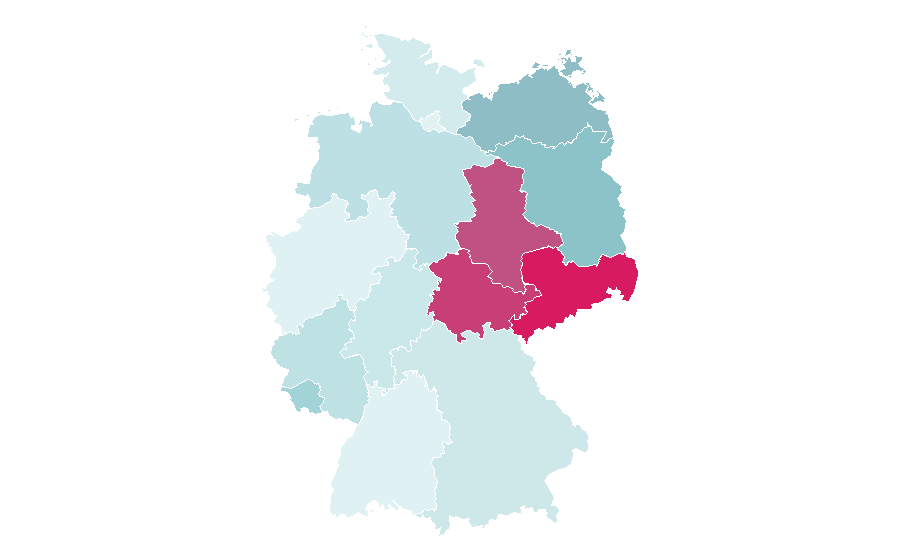 Affinity by region — Kevin Russell (musician), Germany