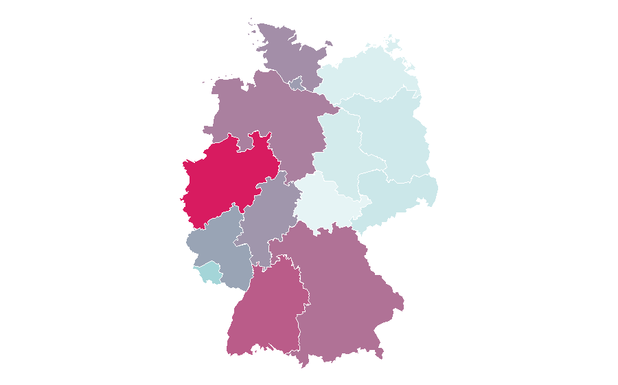 Affinity by region — Keychain, Germany