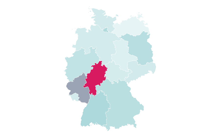 Affinity by region — Khan Academy, Germany