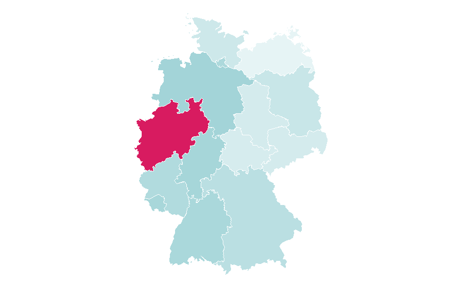 Affinity by region — Kia Picanto, Germany