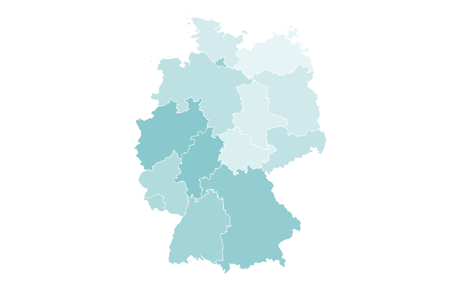 Affinity by region — Kill Bill, Germany