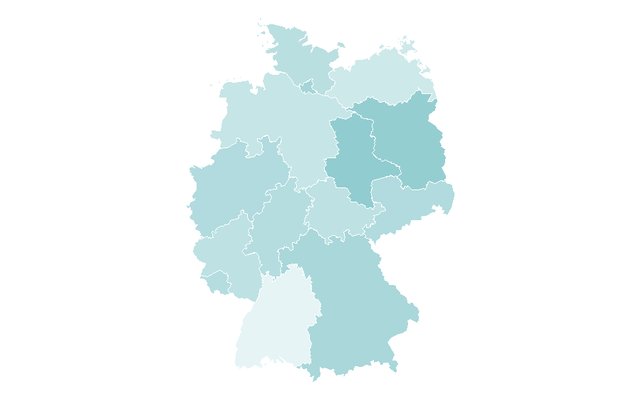 Affinity by region — Kim Cattrall, Germany