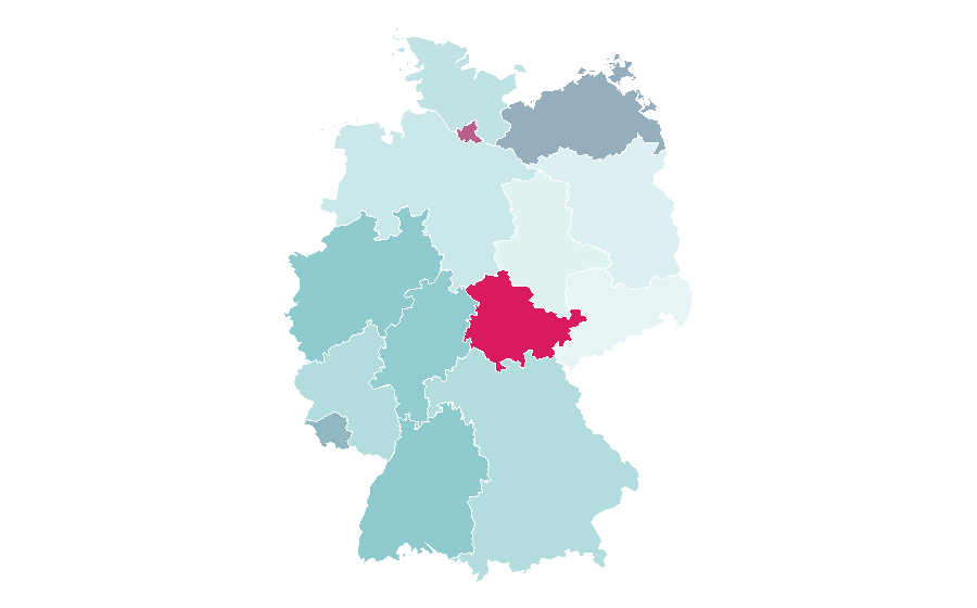 Affinity by region — Kim Soo-hyun, Germany