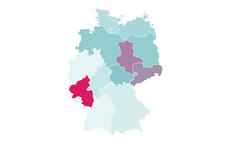 Affinity by region — Kim Wilde, Germany
