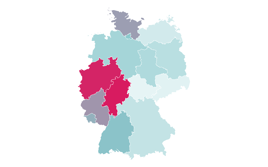 Affinity by region — Kim Yoo-jung, Germany