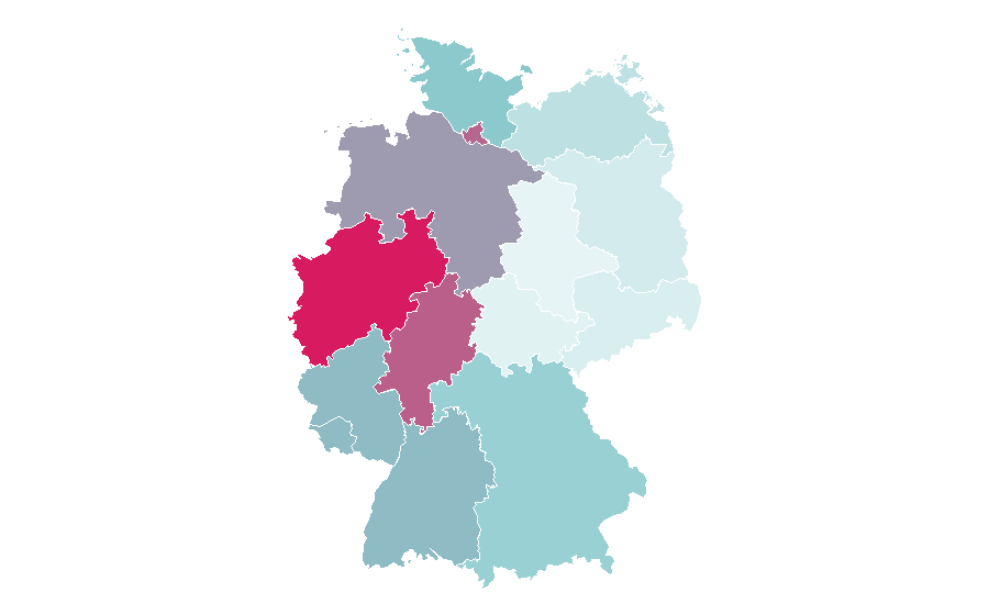 Affinity by region — Kinder Bueno, Germany