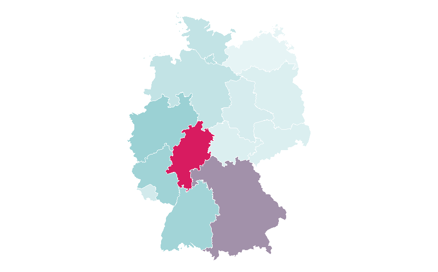 Affinity by region — Kings (U.S. TV series), Germany