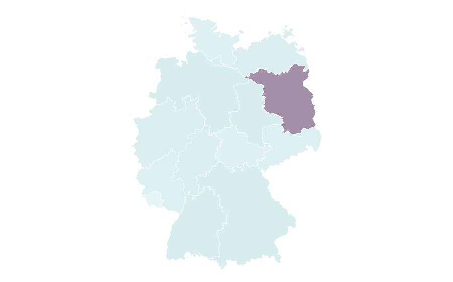 Affinity by region — Kiss FM, Germany
